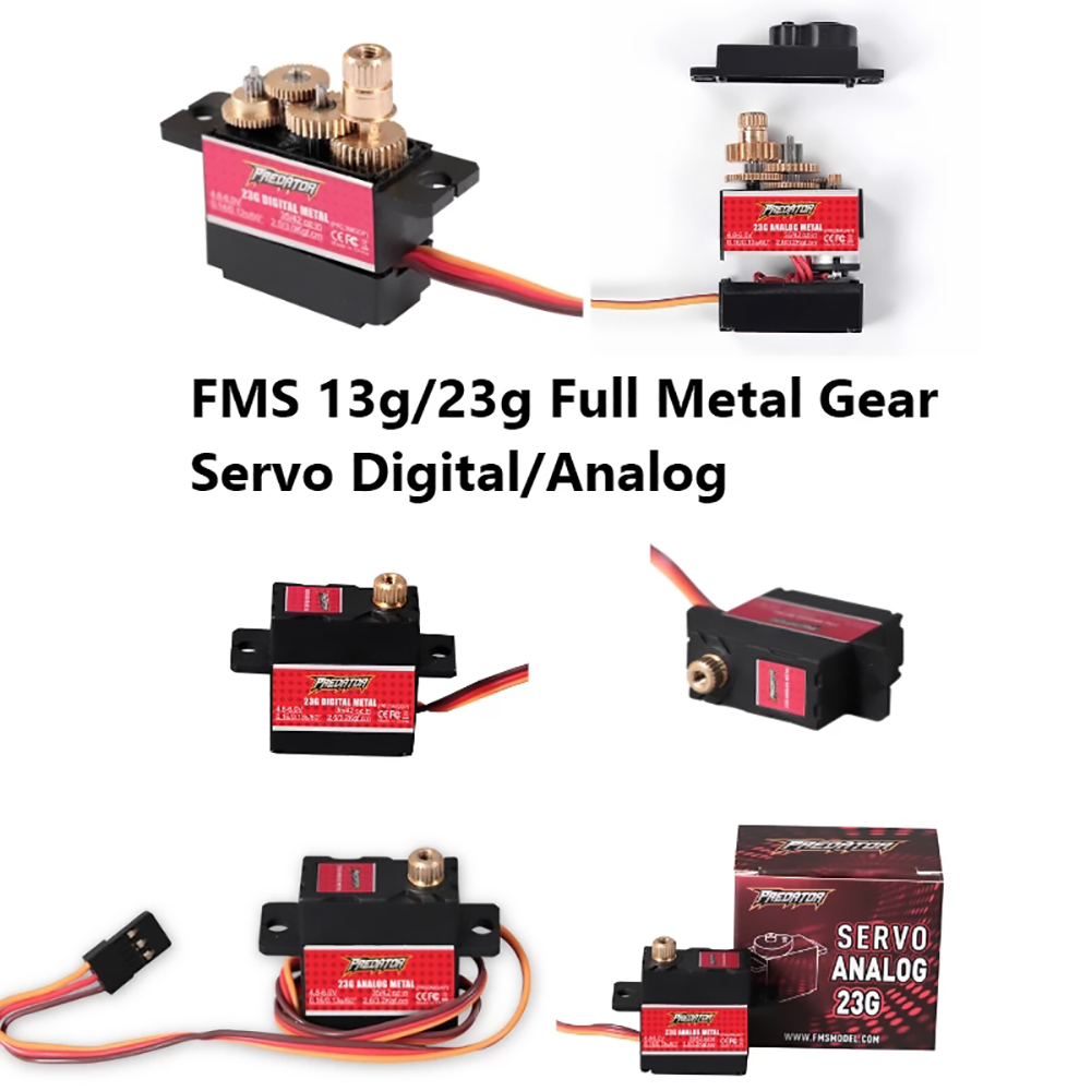 FMS Servo 9g 17g 25g 13g 23g P - Drone Avion Rc recensione e prezzo