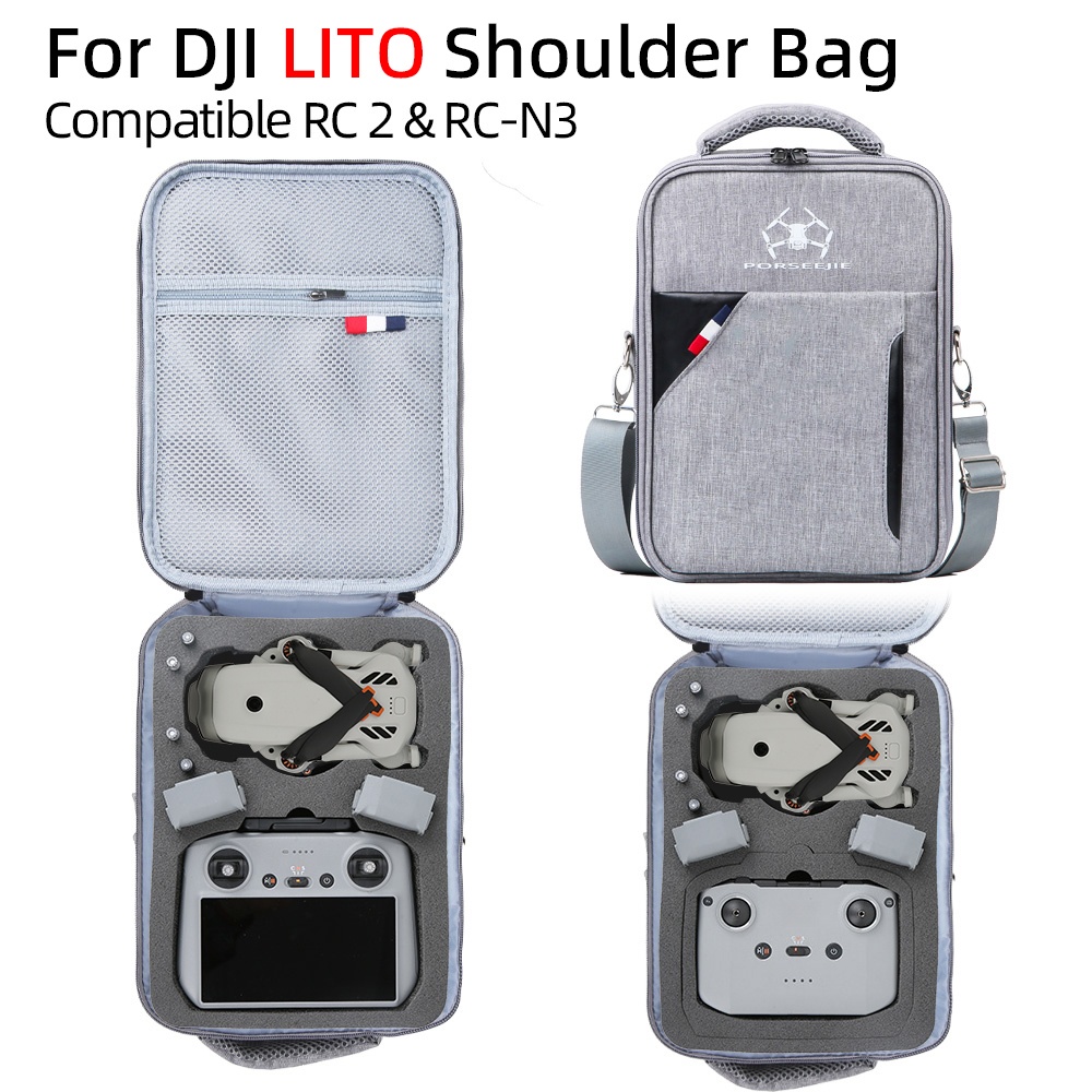For DJI Lito X1 Organizer Bag  - Drone Dji Rc N3 recensione e prezzo