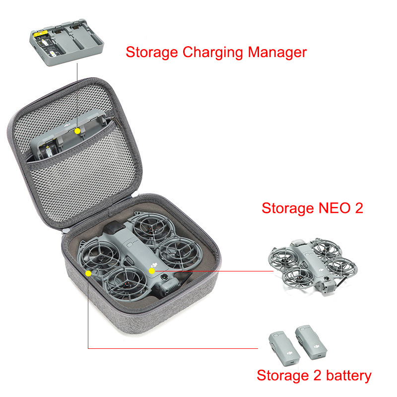 Carrying Shockproof Case for D - Drone Dji Rc 2 recensione e prezzo