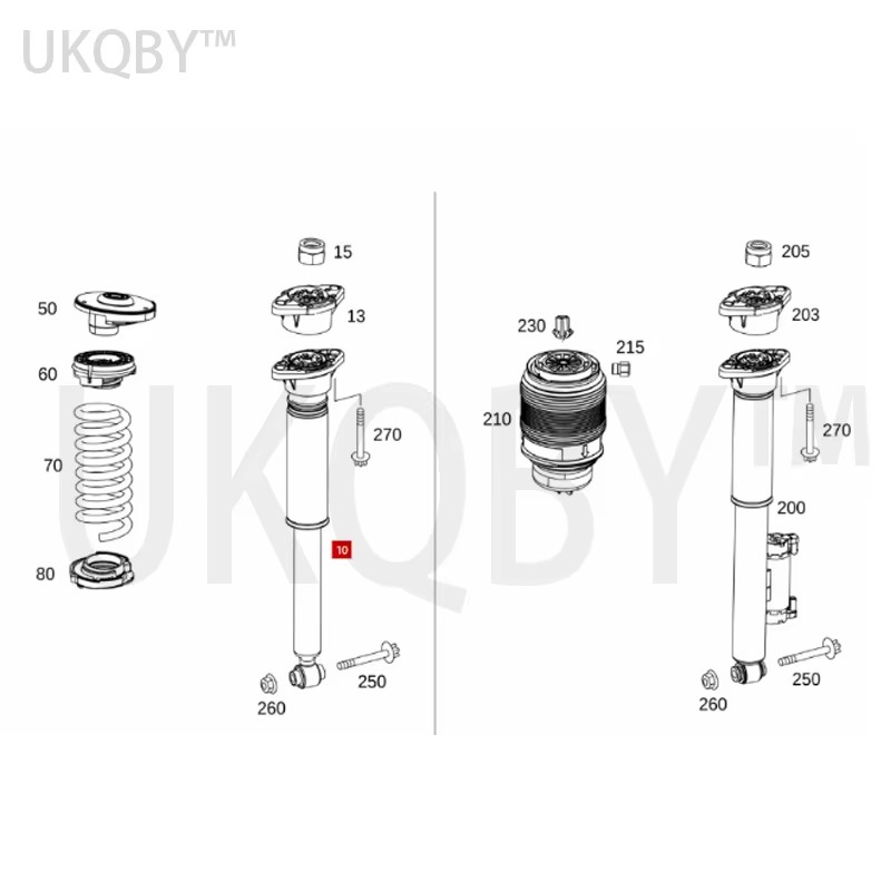 A2053207130 Suspension rod swi - Rc Suspension Arm recensione e prezzo