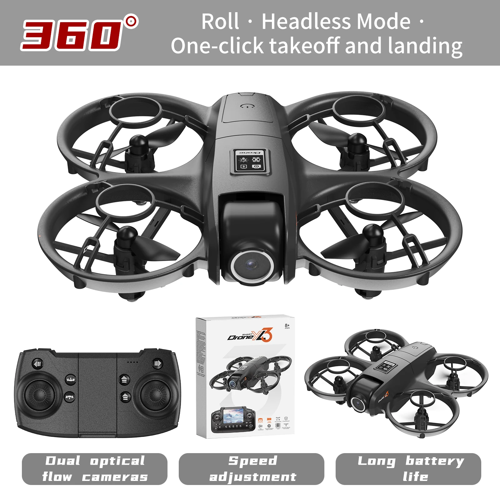 New YL3 RC Drone 8K 1080P Wide - Drone Dji Rc Pro recensione e prezzo