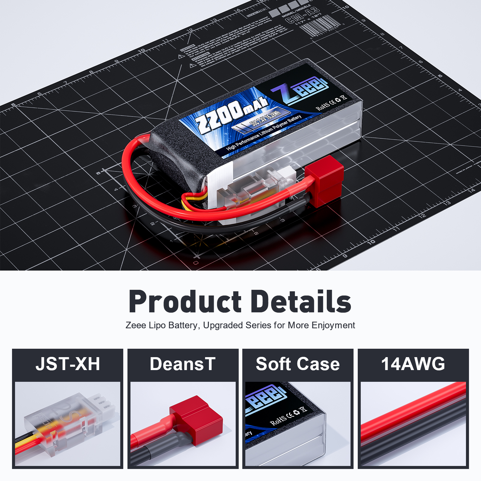 Zeee 2S 2200mAh Shorty RC Lipo - Drone Rc Truck recensione e prezzo