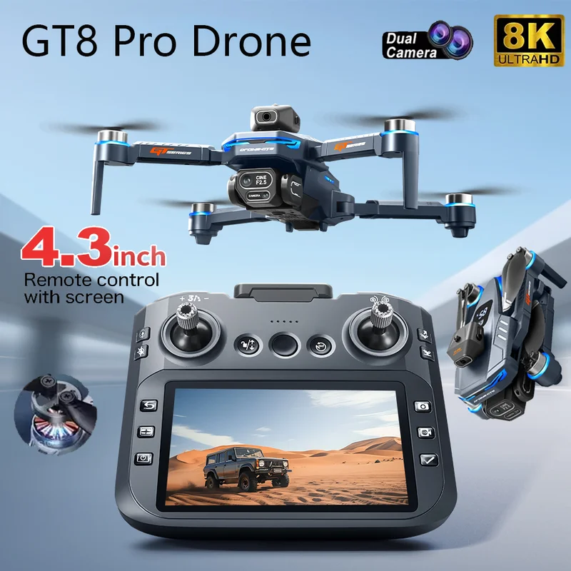 2026 New GT8 Drone GPS 8K Prof - Drone Dji Rc 2 recensione e prezzo