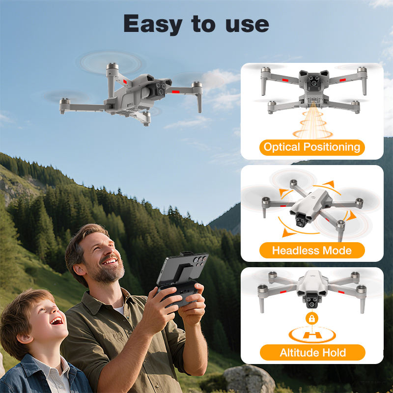 2026 Hot L017 Pro Drone Brushl - Drone Rc Helicopter With Camera recensione e prezzo