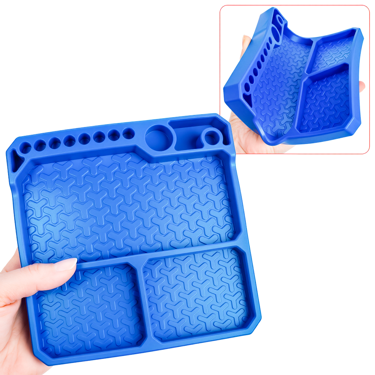 1Pcs Silicone Parts Tray with  - Drone Rc Car recensione e prezzo