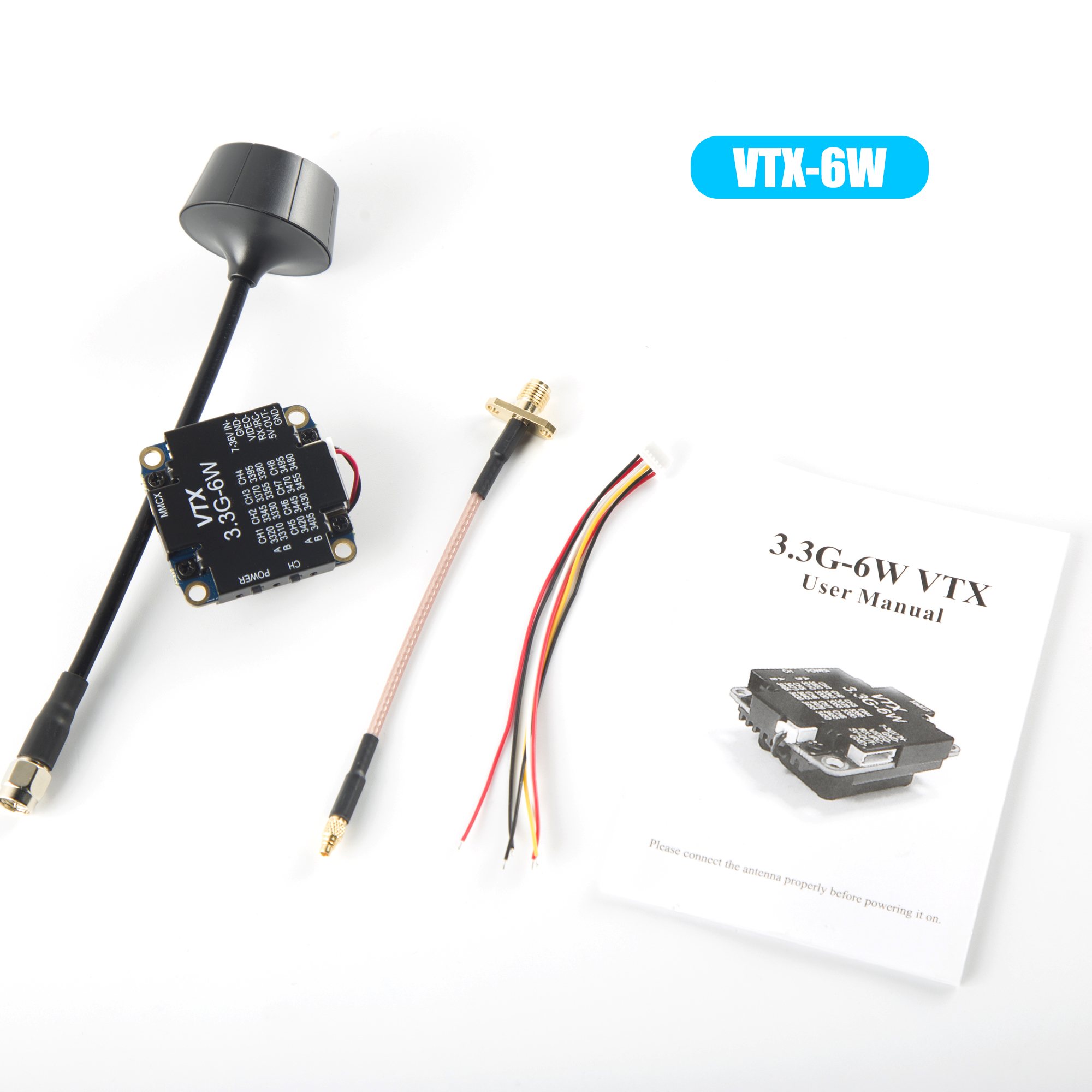 FPV Video Transmitter 3.3G 6W  - Drone Rc Remote recensione e prezzo