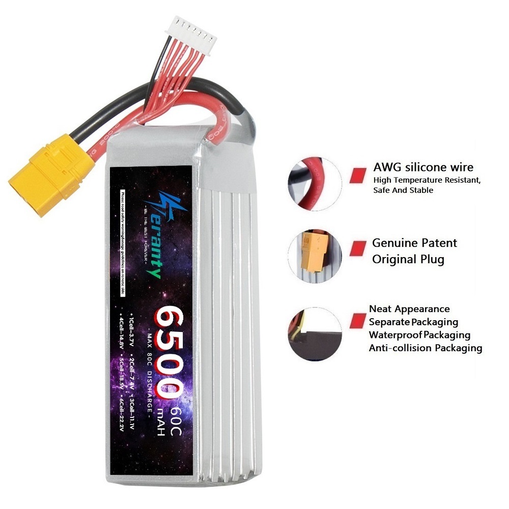 TERANTY 6S 22.2V Lipo Battery  - Drone Rc Truck recensione e prezzo